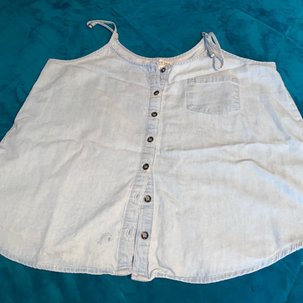 Denim Blouse